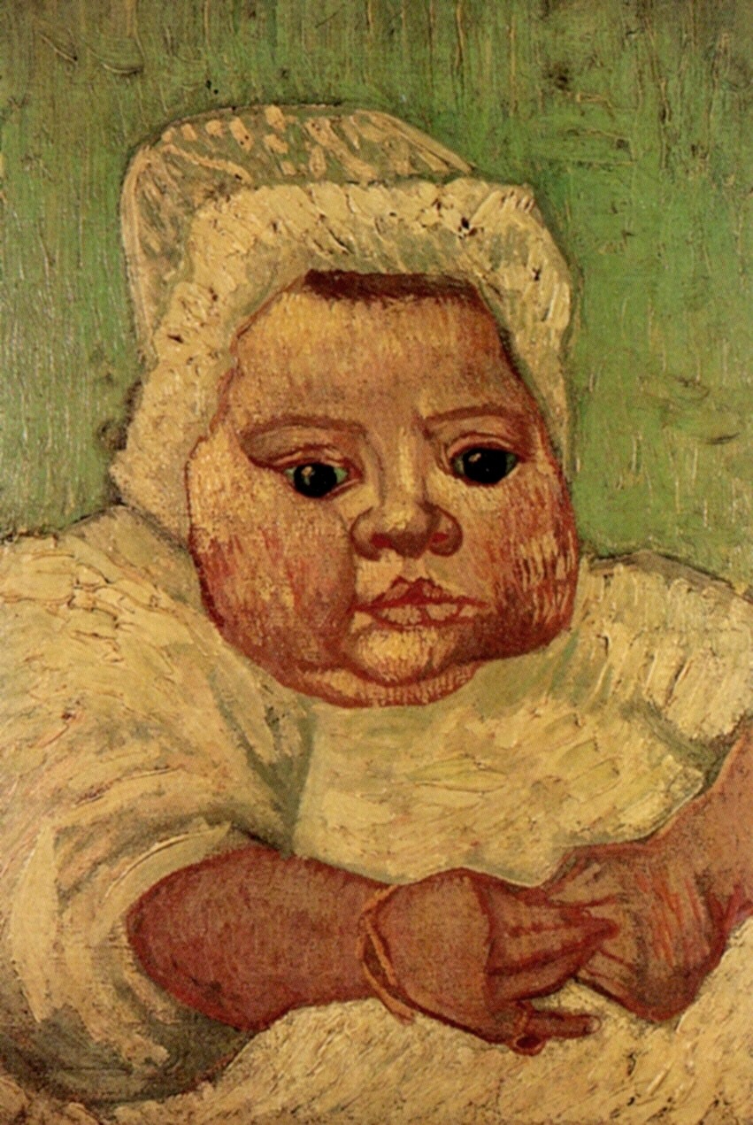 Картина Ван Гога Крошка Марсель Рулен 1888